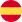 Bandeira da Espanha - idioma Espanhol